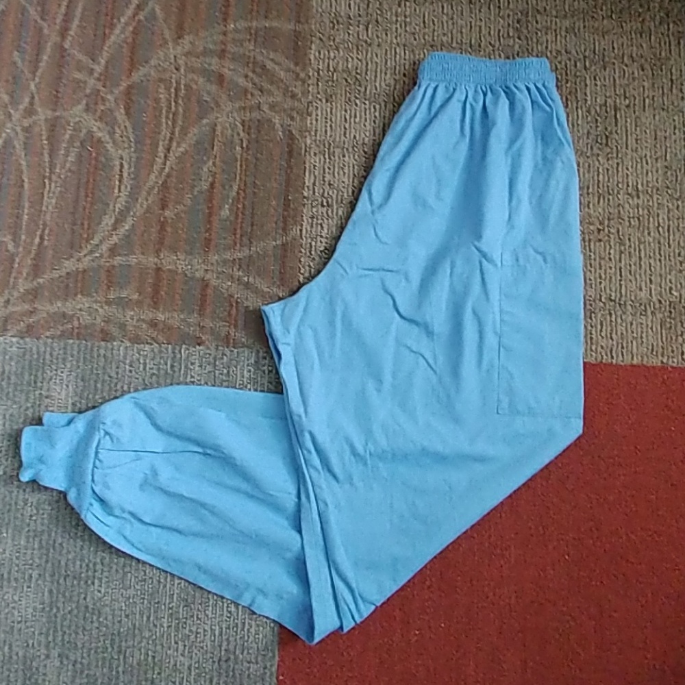 Simply Basic Blue Scrubs Pants